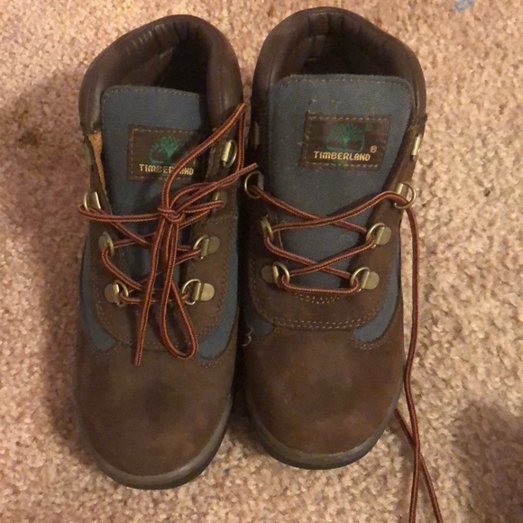 Timberlands “beef and broccolis” Size 3 - Picture 1 of 3
